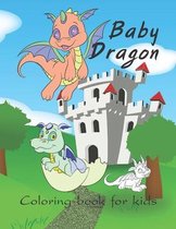Baby Dragon coloring book for kids