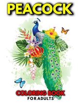 Peacock Coloring Book For Adults