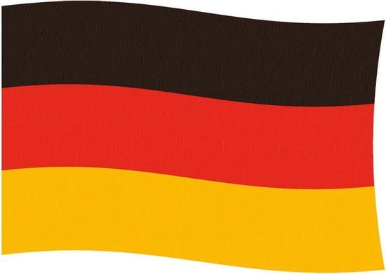 Vlag Duitsland Cm Polyester Zwart/rood/geel bol.com