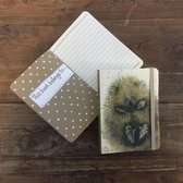 Alex Clark Small Chunky Notebook ~ Softcover Notitieboek Egel