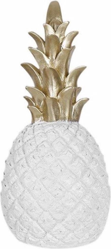 WiseGoods - Ananas met Gouden Bladeren - Ananas Beeldje - Decoratie  Woonkamer -... | bol.