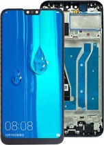 Huawei Y9 2019 LCD Scherm met touchscreen digitizer zwart met frame bij Kiya