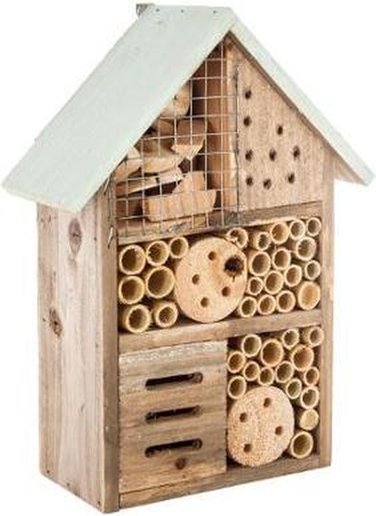 Belastingen Overtekenen ziel Insectenhotel - Insectenhuis - Bijenhotel - Middelgrote Versie - Natuurlijk  -... | bol.com