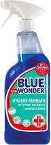 Blue Wonder Hygiëne reiniger - 750ml - keuken, badkamer en toilet - oppervlakte spray