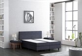 Boxspring Better Night 140x200 cm - kleur antraciet - met 2x pocketveren  matras