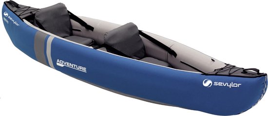 Sevylor Adventure Kayak - Opblaasbaar - 2-Persoons - Blauw