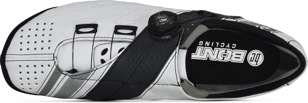 BONT Helix - Racefiets schoenen - White/Charcoal - maat EU44