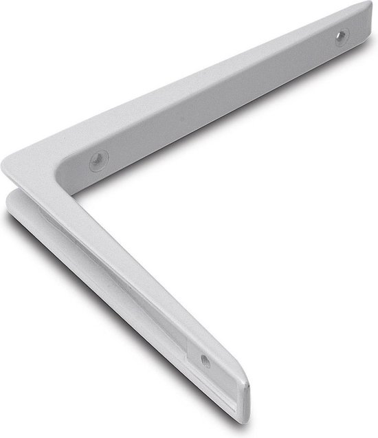 Kastplankdrager - Kunststof Wit - 5 mm - 20 Stuks