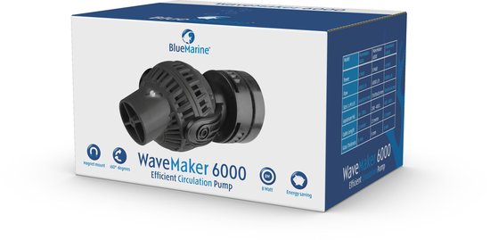 Foto: Blue marine wavemaker 6000 stromingspomps circulatiepomp aquarium