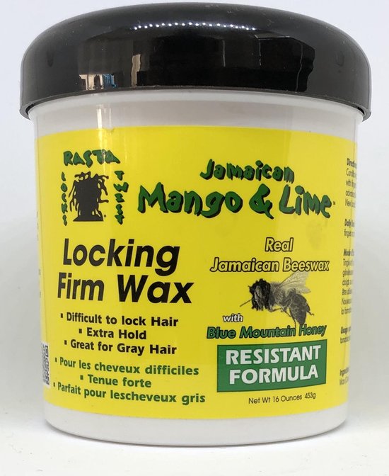 Jamaican M&L Locking Firm Wax 16oz. bol