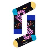 Happy Socks - Tropical Snake - Zwart Multi - Unisex - Maat 41-46