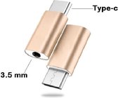 3.5mm Jack Koptelefoon Kabel Type-C naar USB C naar 3.5 Mm AUX Hoofdtele