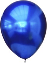 Ballon Titanium blauw 28 centimeter, 12 stuks