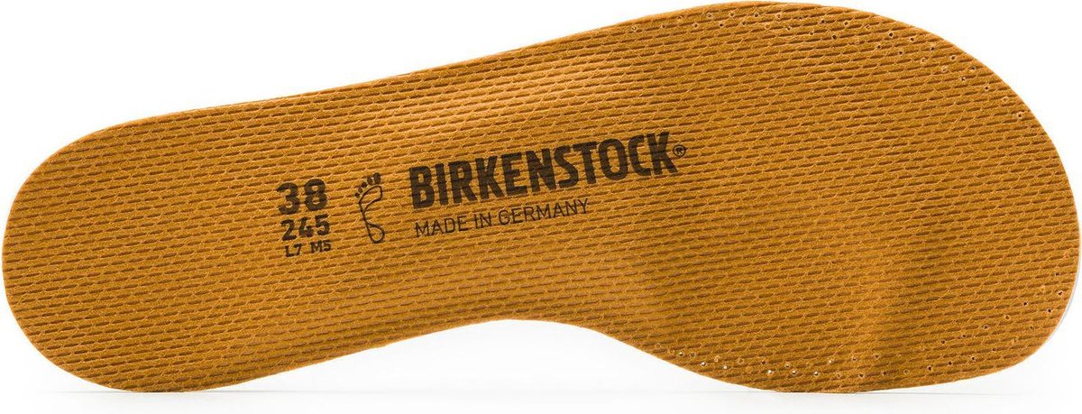 Birkenstock Inlegzool BirkoTex Bruin Regular-fit - 44 | bol.com