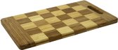 Bamboe snijplank-20 mm dik "schaakbord" - Geschikt voor buiten