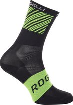 Wielersok Ritmo Zwart/Groen 36-39
