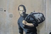 BANKSY Steve Jobs Calais Canvas Print