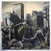 BANKSY Riot Canvas Print