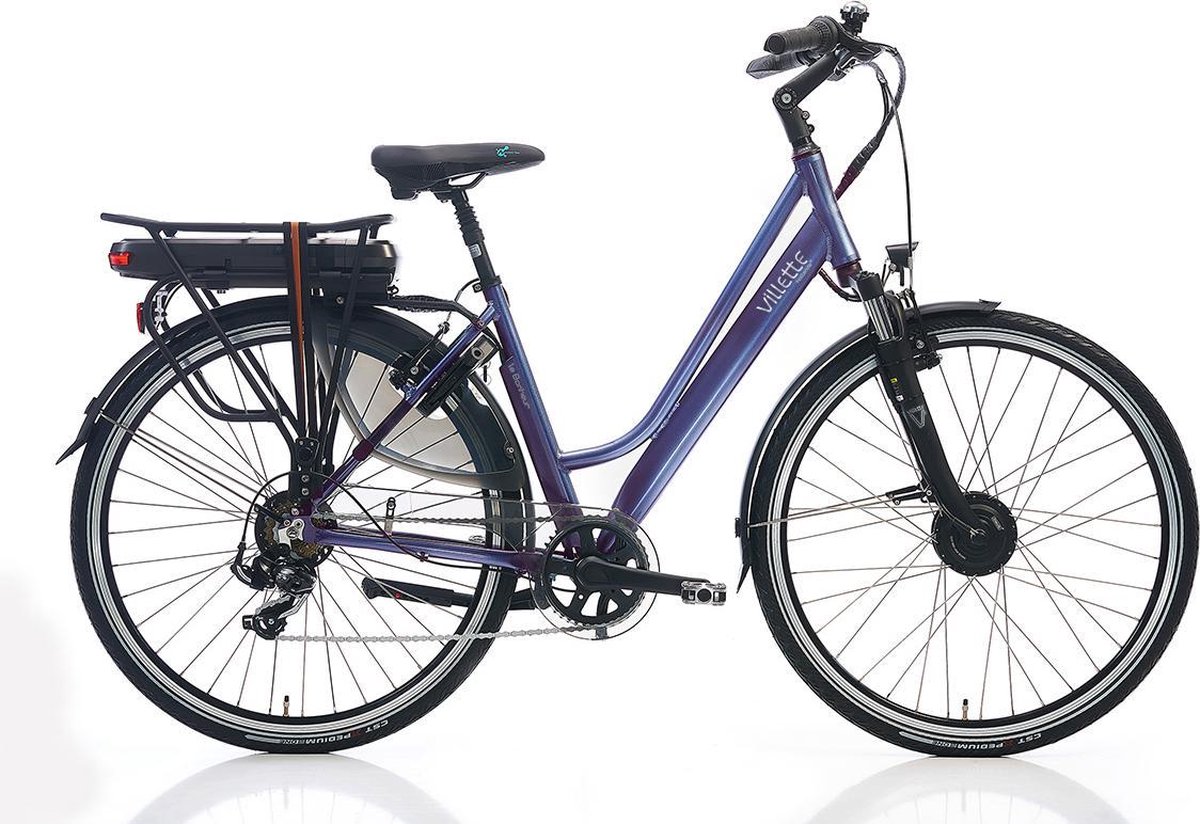 Villette le Bonheur elektrische fiets grijsblauw - Villette