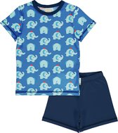 Maxomorra Pyjama Set SS |ELEPHANT FRIENDS| 74/80