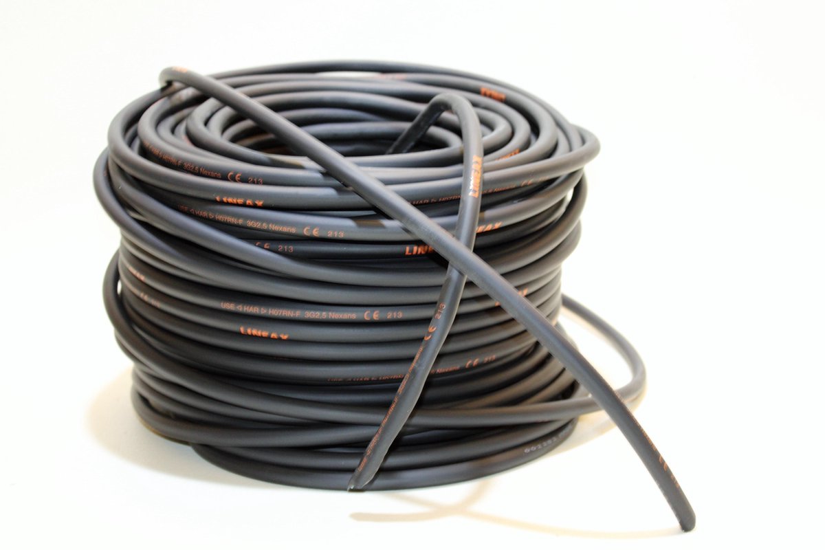 Neopreen Kabel A-Kwaliteit H07RNF (HAR) 3x2,5mm 50m | bol.com