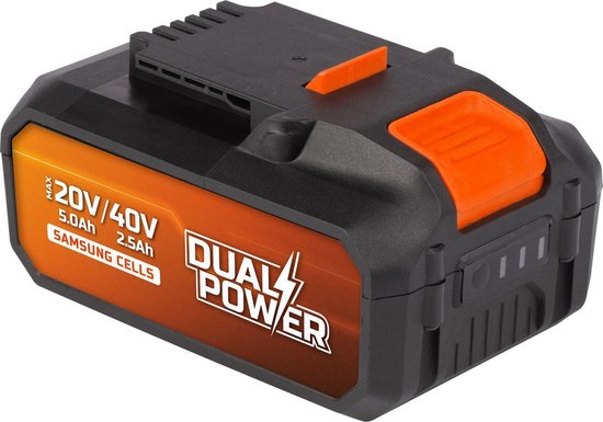 Powerplus Dual Power POWDP9037 2x20V Accu - 2x20V Li-ion - 5.0/2.5Ah |  bol.com