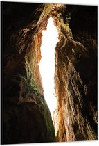 Dibond –De Lucht vanuit Rots– 40x60cm Foto op Aluminium (Wanddecoratie van metaal)
