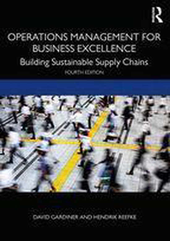 Operations Management for Business Excellence - cover