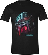 Star Wars The Mandalorian T-Shirt Reflection - maat L