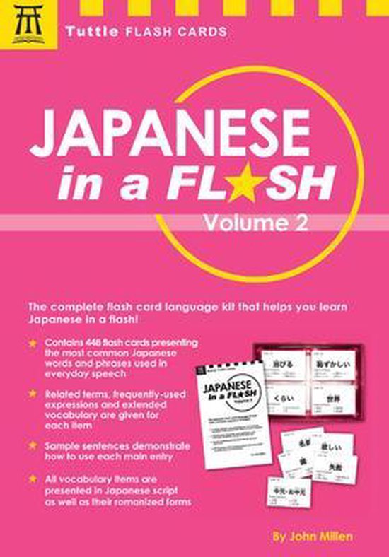 Tuttle Flash Cards - Japanese in a Flash Volume 2 - cover