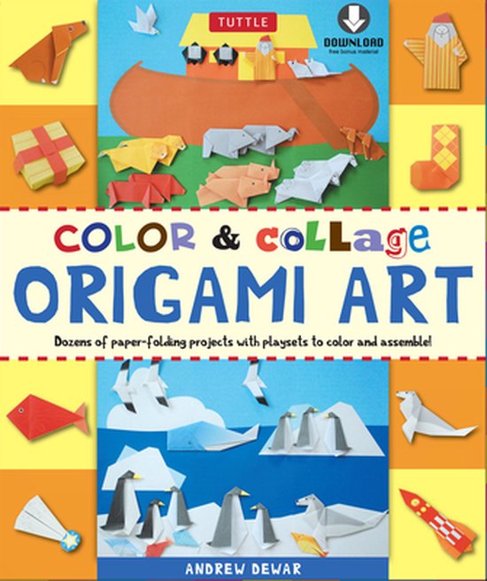 Foto: Color collage origami art kit ebook