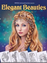 Elegant Beauties Grayscale Coloring Book - Alena Lazareva - Kleurboek voor volwassenen