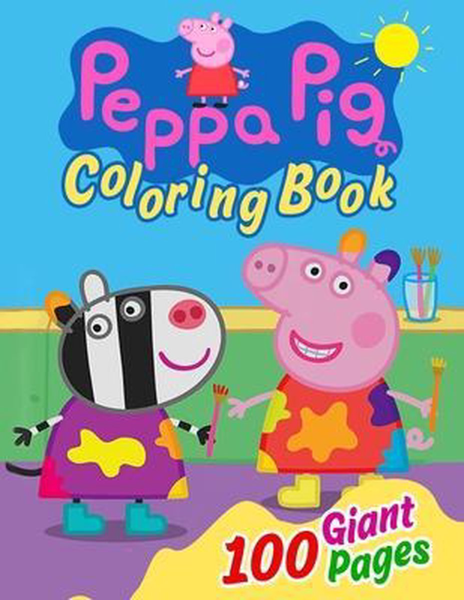 Peppa Pig Coloring Book, Anna Lawrence 9798648783744 Boeken bol