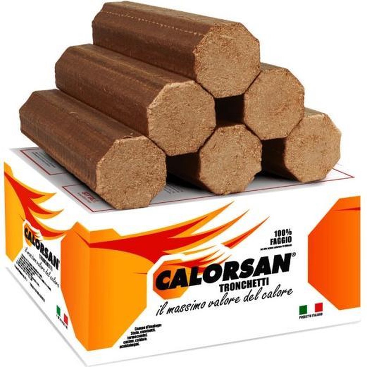 ITALIAANS GEPERST HAARDHOUT CALORSAN 14KG, OPENHAARD BEUKENHOUT | bol