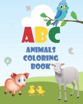 ABC Animals Coloring Book