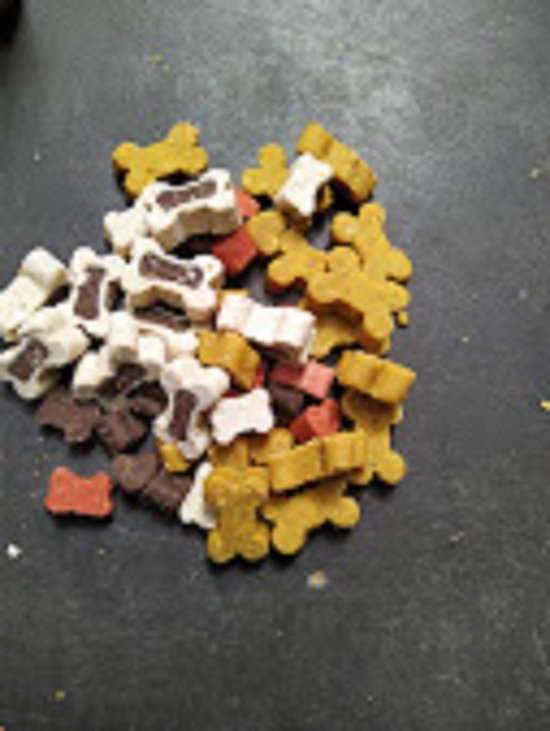 Gemengde Partymix-Snoepmix - Minibones - Zachte snoepjes - Hondensnoepjes - Traktatie voor puppy van de snackmeester 3kg voordeel pak