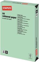 PAPIER A4 LICHTGROEN 160G STAPLES