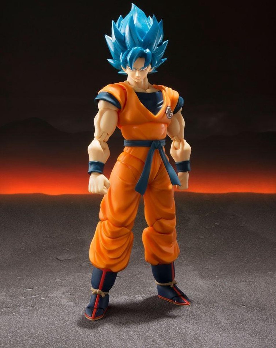 Bandai Tamashii Nations Dragon Ball Super Broly S.H. Figuarts Action Figure Super Saiyan God Super Saiyan Goku Super 14 cm Action Figuur