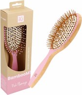 Bamboom - Detangler Pink Flamingo Hairbrush - Large