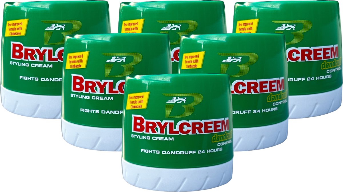 Brylcreem Styling Cream with dandruff control 150ml x 6