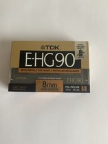 TDK 60 E-HG Extra High Grade Tape 8mm