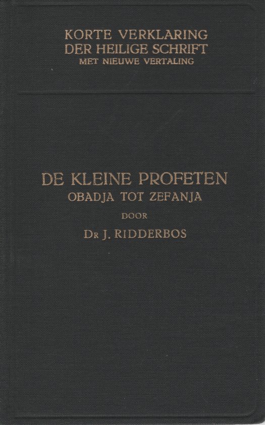 9789024236329 - De kleine profeten ii (Obadja tot Zefanja)