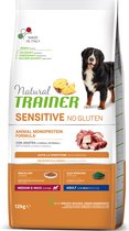 Natural Trainer - Sensitive Adult Medium Duck Glutenvrij Hondenvoer 12 kg