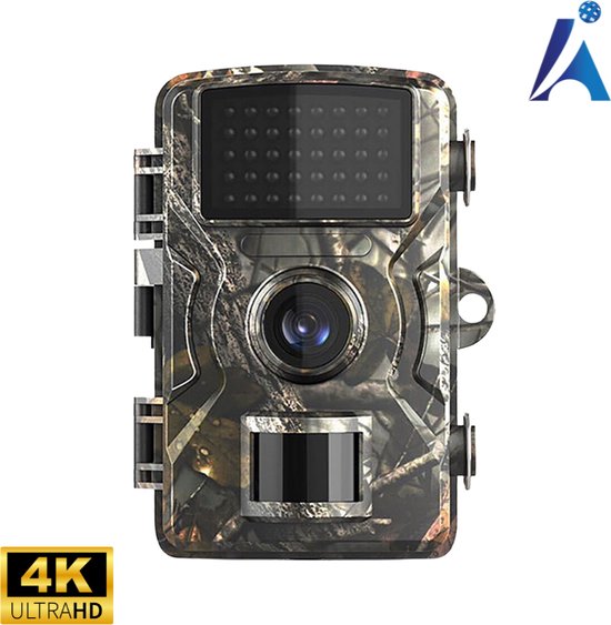 DEATTI Wildcamera met mobiele telefoontransmissie-app, 4K 48MP HD WLAN