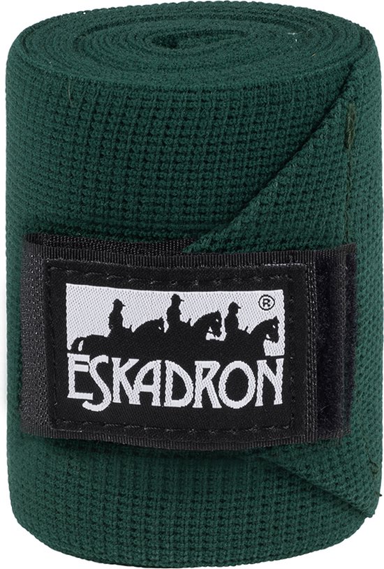 Eskadron Bandages Elastic Donkergroen bol