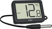 TFA Dostmann Digitales Innen-Außen-Thermometer Thermometer Zwart
