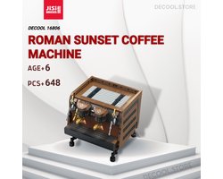 DECOOL 16806 Roman Sunset koffiezetapparaat is compatibel met het bekende merk.