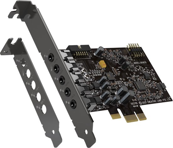 Foto: Creative sound blaster audigy fx v2 5 1 interne geluidskaart pcie x1