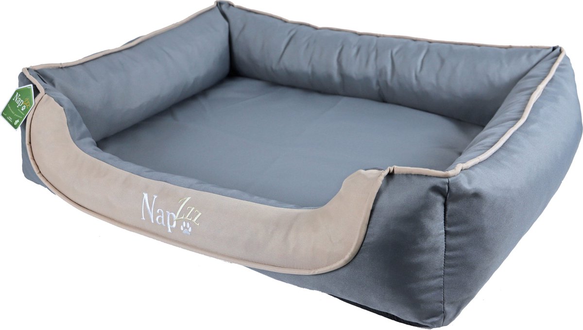 Hondenmand waterproof Divan Grijs/Beige 120 x 90 cm Orthopedisch