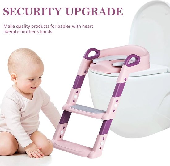 Réducteur de toilettes Réducteur de toilettes avec escalier